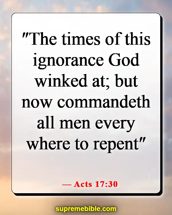 Bible Verses About Sharing The Good News (Acts 17:30)