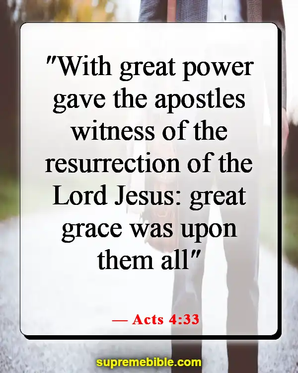 Bible Verses About Sharing Your Testimony (Acts 4:33)