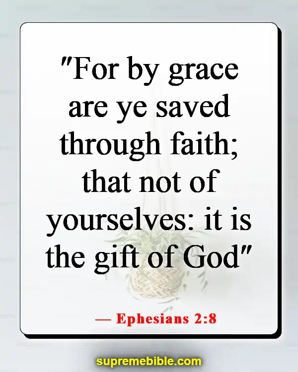Bible Verses About God’s Love Never Failing (Ephesians 2:8)