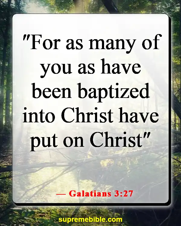 Bible Verses About Exposing Your Body (Galatians 3:27)