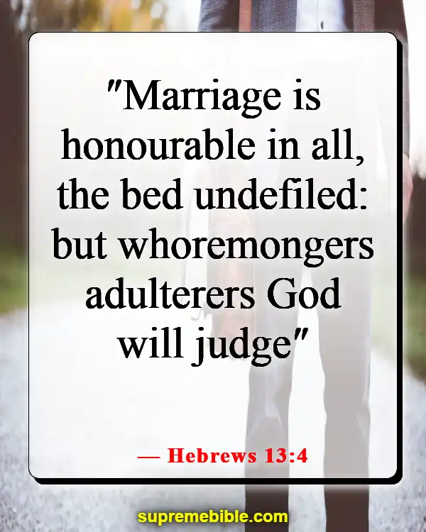 Bible Verses About Living Together Before Marriage (Hebrews 13:4)