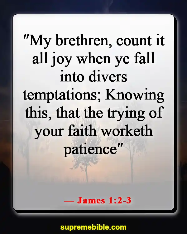 Bible Verses About God Wants Us To Be Happy (James 1:2-3)