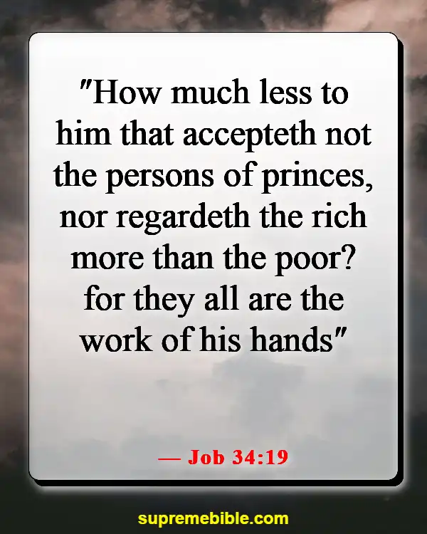 Bible Verse About Fairness And Equality (Job 34:19)