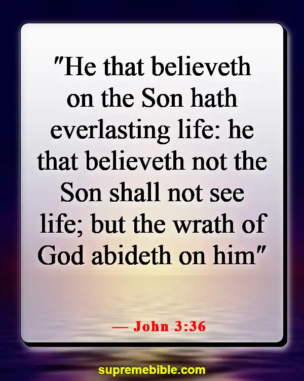 Bible Verses About Denying Truth (John 3:36)