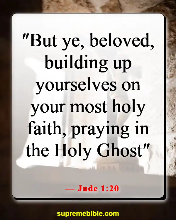 Bible Verse About Praying Together (Jude 1:20)