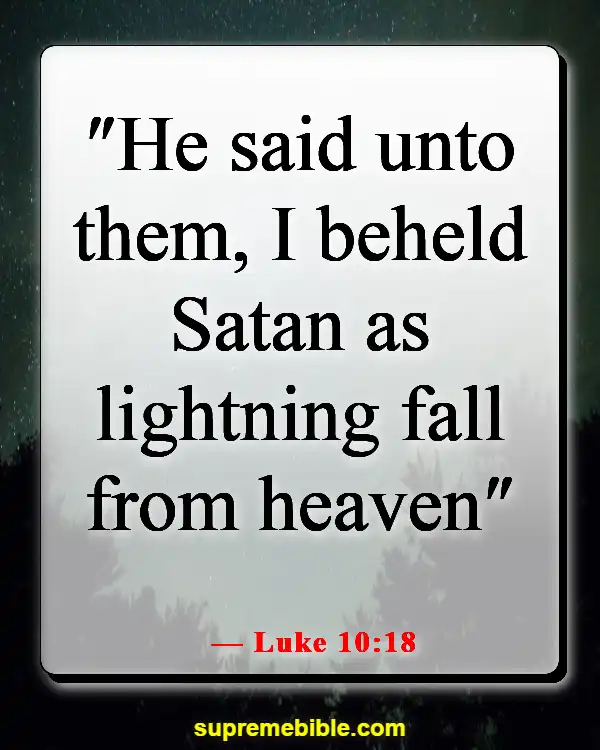 Bible Verses About The Devil Stealing Your Joy (Luke 10:18)