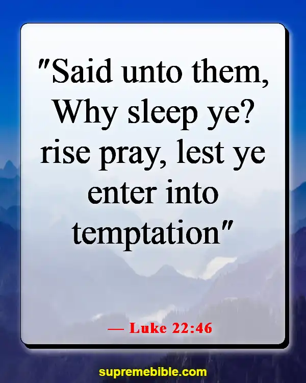 Bible Verse About Praying Together (Luke 22:46)