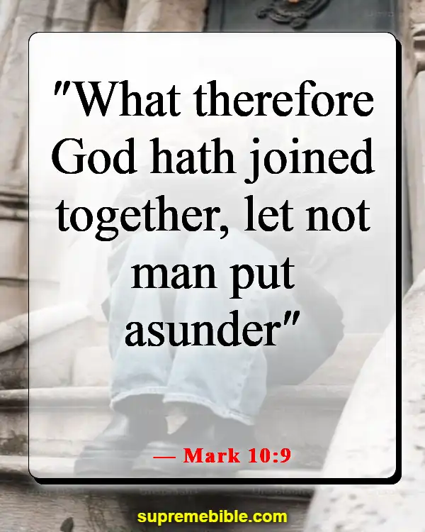 Bible Verses About Finding True Love (Mark 10:9)