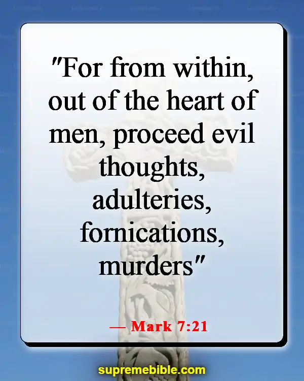 Bible Verses About Spiritual Fornication (Mark 7:21)