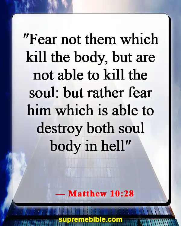 Bible Verses About Heaven And Hell (Matthew 10:28)