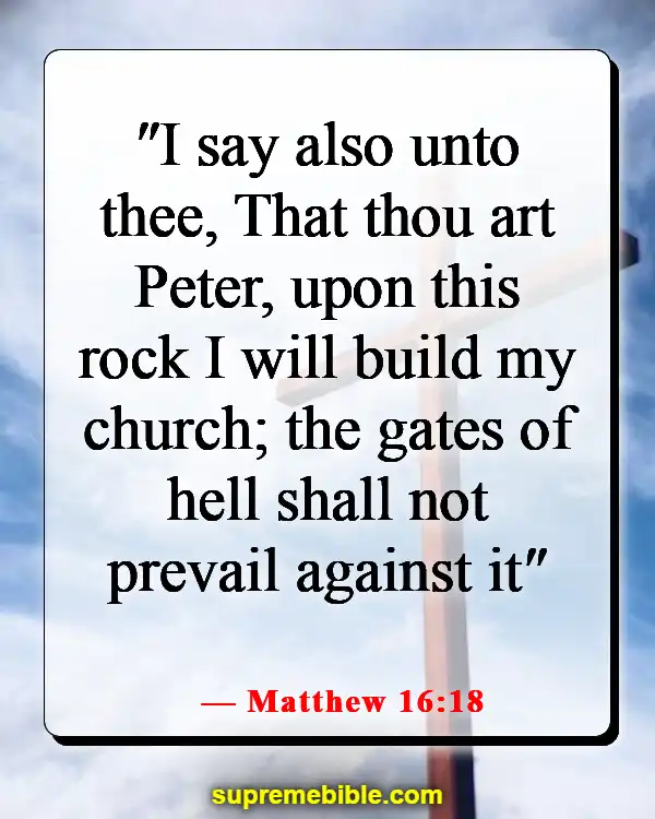 Bible Verses About Heaven And Hell (Matthew 16:18)