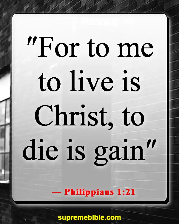 Bible Verses About Falling In Love With Jesus (Philippians 1:21)