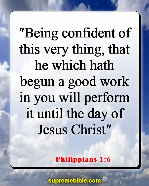 Bible Verses About Being Chosen (Philippians 1:6)