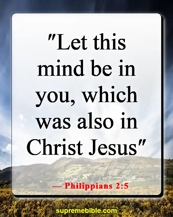 Bible Verses About Guarding Your Thoughts (Philippians 2:5)