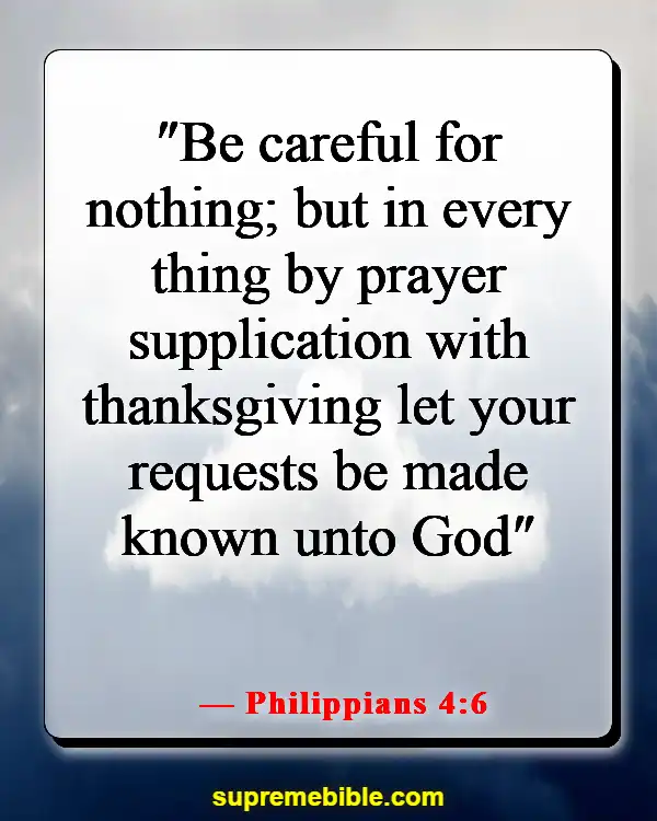 Bible Verse About Praying Together (Philippians 4:6)