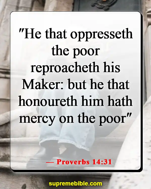 Bible Verse About Fairness And Equality (Proverbs 14:31)