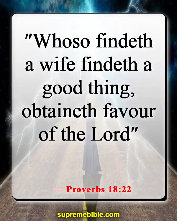 Bible Verses About Living Together Before Marriage (Proverbs 18:22)