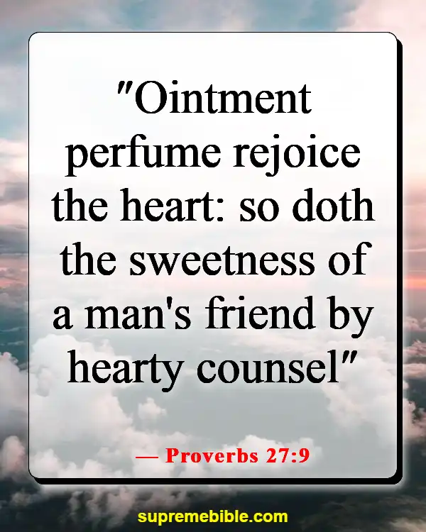 Bible Verses About Finding True Love (Proverbs 27:9)