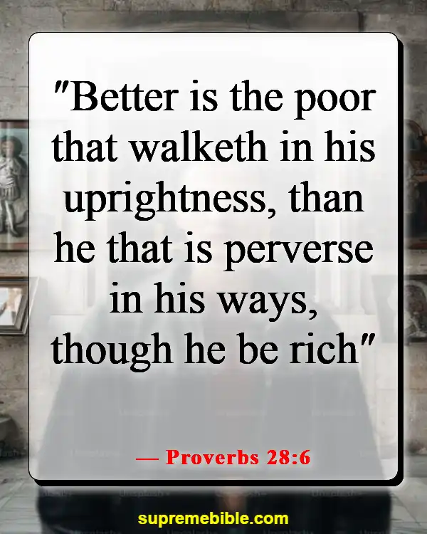 Bible Verses About Walking (Proverbs 28:6)