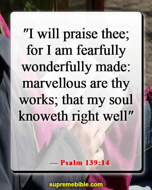 Bible Verses To Pray Over Your Daughter (Psalm 139:14)