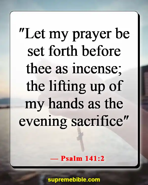 Bible Verse About Praying Together (Psalm 141:2)