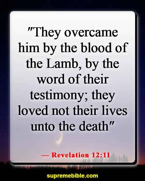 Bible Verses About Victory In Jesus (Revelation 12:11)