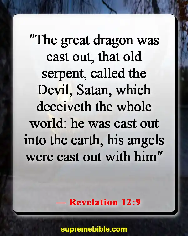 Bible Verses About The Devil Stealing Your Joy (Revelation 12:9)