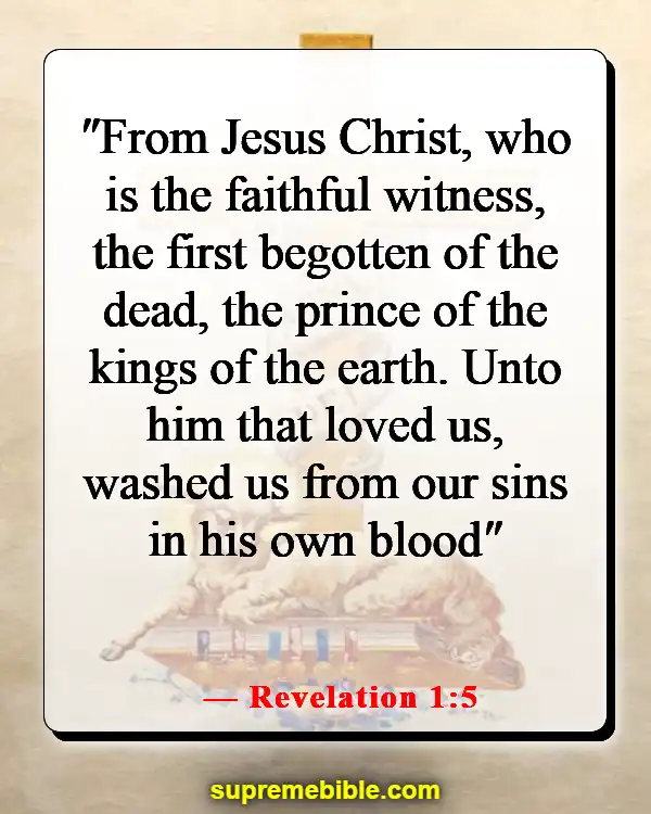 Bible Verses About Jesus As King (Revelation 1:5)