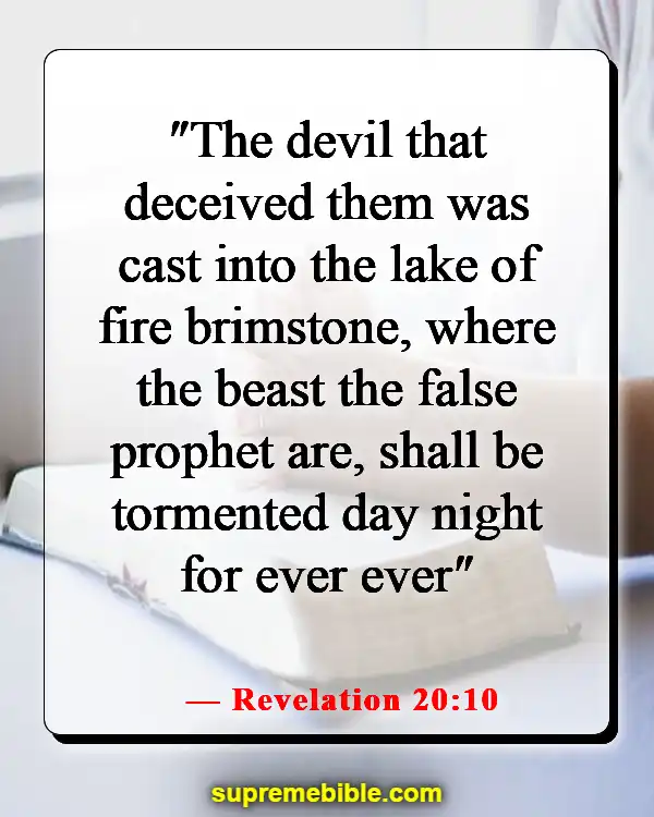 Bible Verses About Heaven And Hell (Revelation 20:10)