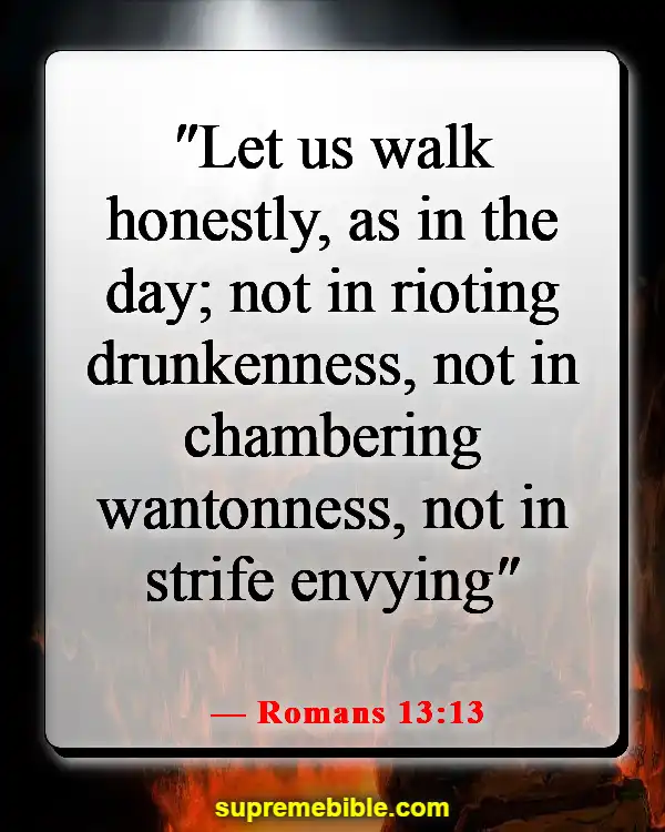 Bible Verses About Walking (Romans 13:13)