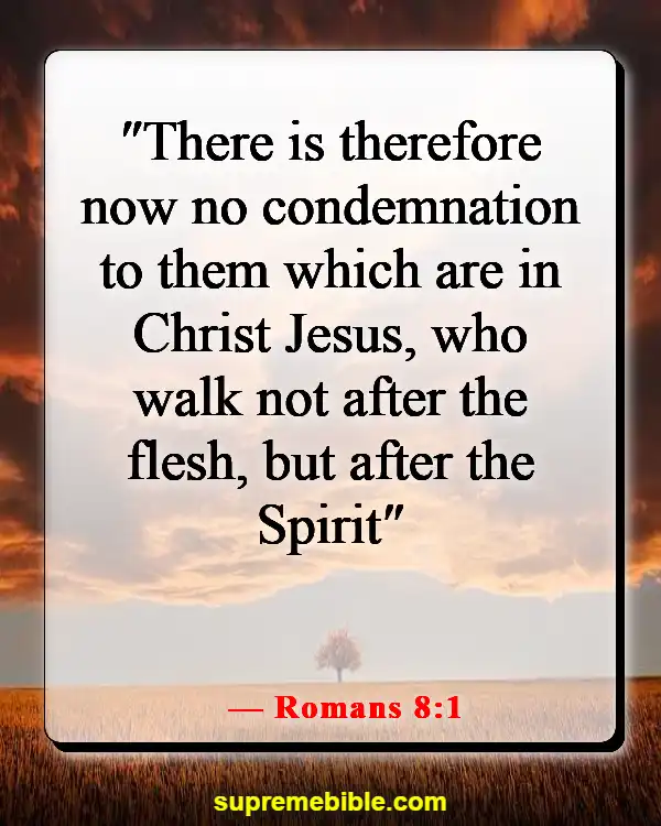 Bible Verses About Walking (Romans 8:1)