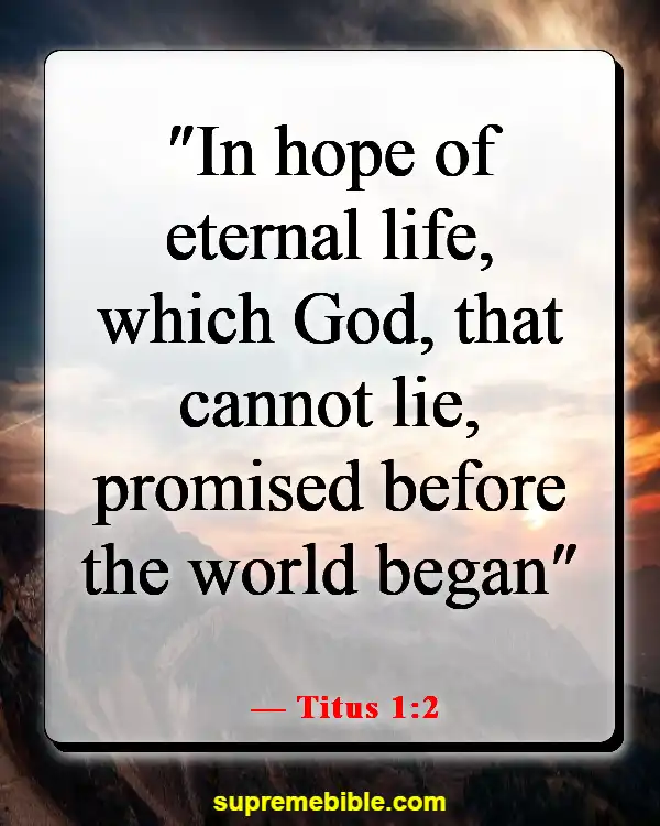 Bible Verses About Lost Hope (Titus 1:2)