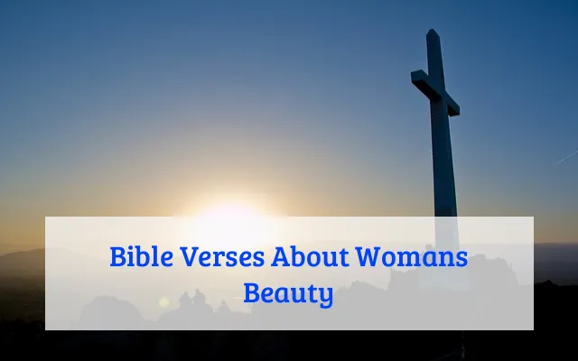 Bible Verses About Womans Beauty